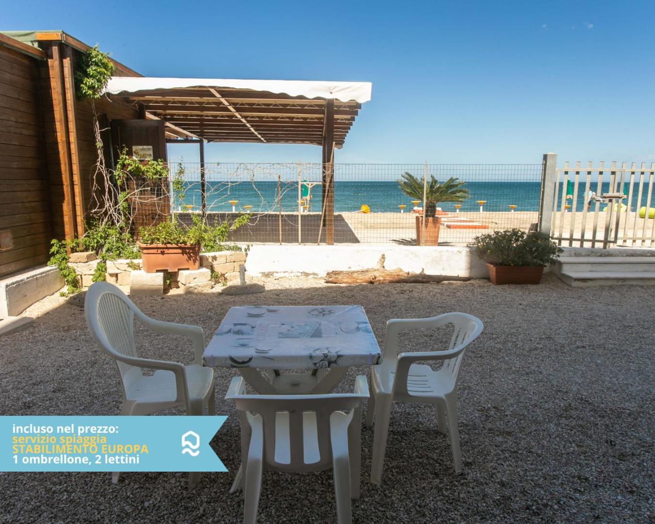 Rs316 - Marcelli, Bilocale In Residence Fronte Mare Pt ภายนอก รูปภาพ